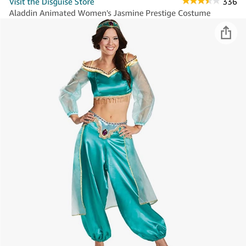 Jasmine costume-womens